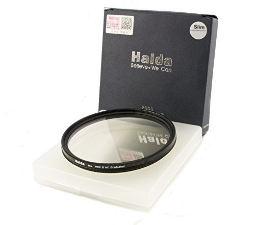 HAIDA Slim Pro II MC Optical GND Verlaufsfilter 0,6 (4X) (25%) - 62mm - inkl. Cap
