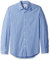 Amazon Essentials Men's Slim-Fit Long-Sleeve Poplin Shirt, Blue Gingham, M