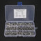 220 pz M3 M4 M5 Viti Autofilettanti a Testa Bombata in Acciaio Inox 304 Viti Autofilettanti Set con Kit di Assortimento di Scatole