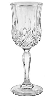 BRANDANI Set 6 Liquorino Old Fashion Crystal Glass