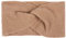 styleBREAKER Damen Feinstrick Stirnband mit Twist Knoten, warmes Winter Haarband, Headband 04026047, Farbe:Braun