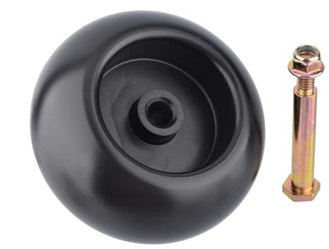 Cancanle Decksrad mit Schulter und Kontermutter für Handwerker Poulan für Husqvarna für MTD 734-03058, 753-04856. Murray 92683, 92265 für John Deere M84690. Ariens 03471700, 03905