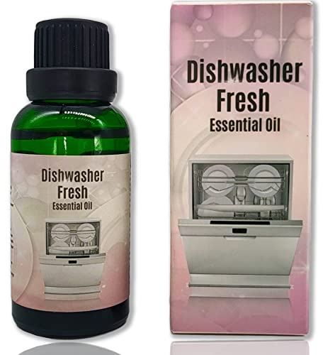 Smelly Dishwasher? Dishwasher Fresh Concentrated Antibacterial Freshener. 200+ Applications. Beautiful Smell. Blend of Bergamot, Lavender, Cinnamon, Tea Tree, Lemongrass, Citronella & Thyme Oil.