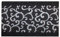 Russo Tessuti Coprifornelli Copri Piano Cottura Maxi 5 Fuochi GHIRIGORI Barocco Arredo Cucina -Nero