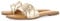 GIOSEPPO Femme Senglea Sandale Plate, Or, 36 EU