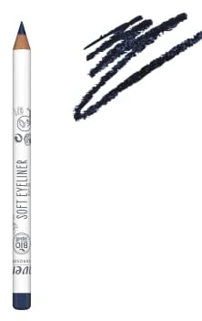 lavera Soft Eyeliner - Blue 04 - Naturkosmetik - Komfortable Anwendung - Frei von Silikonen - Frei von Mineralöl - Vegan - Bio-Jojobaöl & Bio-Sonnenblumenöl - 1,14g