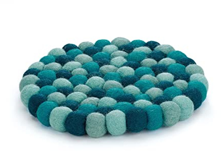 Cilio Untersetzer Lana Azzurro Rund