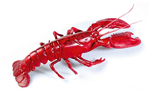 Deco Woerner Hummer Lebensmittel-Attrappe 50 cm lang Fake-Hummer Dummy Deko künstlich Rot 1 Stück