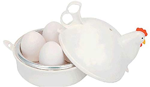 Vklopdsh Chicken Shaped Microwave Eggs Boiler Cooker Kitchen Cooking Appliances,Home Tool
