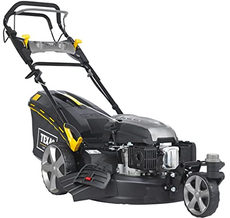 TEXAS ZT 512 TR/W Benzinrasenmäher (Rasenmäher, 4-Takt Motor, 51 cm Arbeitsbreite, Schnitthöhenverstellung, Mulchfunktion, Radantrieb, besonders wendig)