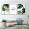 3 Stück Bilder Pflanzen Premium Poster-Set,Grüne Pflanzen Bild,schlafzimmer deko wand, Bilder Wohnzimmer Poster & Kunstdrucke Ohne Bilderrahmen, Botanik grün, Blätter Kunstdruck