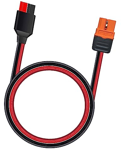 ZkeeShop Solarladekabel 10AWG XT60i Verlängerungskabel für Anderson auf XT60i Kompatibel für Ecoflow Solargenerator Tragbare Powerstation