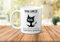 SUPER FABRIQUE Mug/Tasse en céramique Chat Fou, Thé du matin, imprimée en France