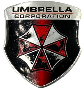 Umbrella Corporation Schild Metall Auto Aufkleber Abzeichen Decal