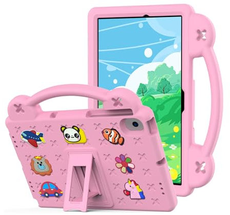 nincyee Funda para tablet infantil Lenovo Tab M10 Plus de 3ª generación de 10.6 pulgadas 2022, Eva resistente a los golpes con soporte plegable, funda de dibujos animados de oso bebé con correa para
