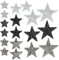 Star Iron On Patches for Clothing, 18 Pieces Star Rhinestone Iron-On Appliques Patch Glitter Iron On Repair Patches for Clothes Jeans Coats