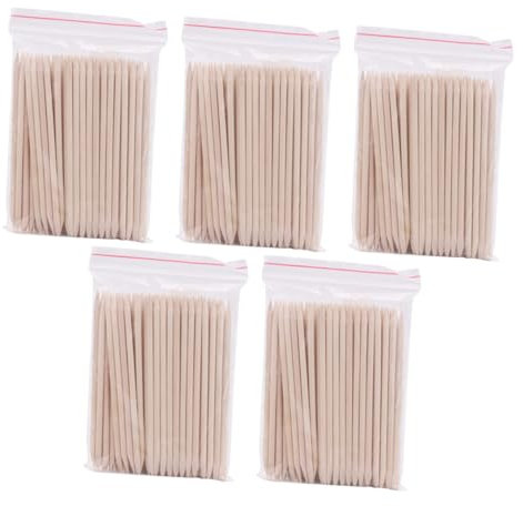 FRCOLOR Glatter Nagelhautentferner 500 Stück Mehrzweck-nagelstifte Aus Holz für Die Schönheit