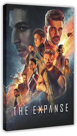 Jdekaec TV-Serie The Expanse Leinwand-Poster, Schlafzimmer-Dekor, Sportlandschaft, Büro, Raumdekoration, Geschenk, Rahmen-Stil, 60 x 90 cm