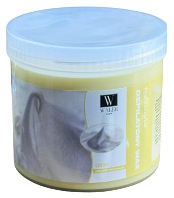NM BEAUTY Walee Professional Cream Wax Pot Tub Jar Depilatory Face Leg Body Waxing Strip Beauty (500G) (one, 500, gram)