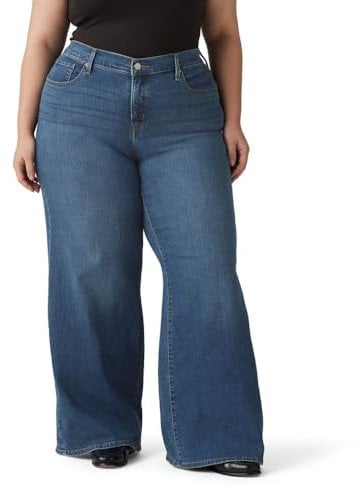 Levi's Damen 318 Shaping Wide Leg Jeans, Clever Girl, 31W / 30L