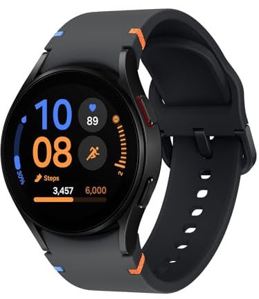 Samsung Galaxy Watch FE, Smart Watch, Health Monitor, Fitness Tracking, Bluetooth, 40mm, Black, 3 Year Manufacturer Extended Warranty (UK Version)