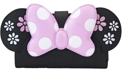 Loungefly Disney Minnie Floral Rock The Dots Portefeuille à rabat