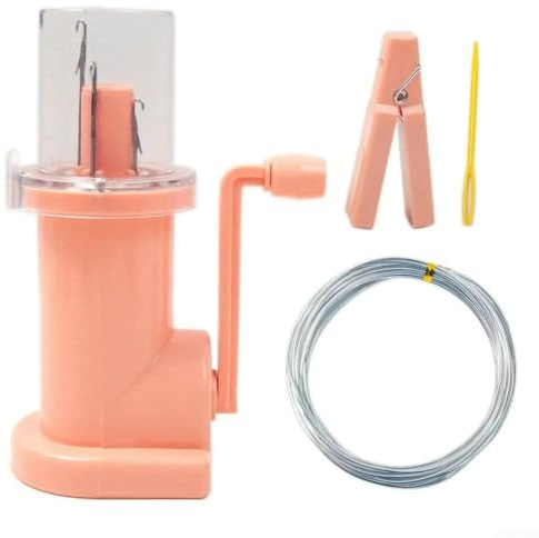 Strickmaschine, Strickmaschine, Weber, Kordel, Strickmaschine, tragbar, handgefertigt, Flechter, Nähmaschine, Armband, Webwerkzeug für DIY-Strick (Typ B)