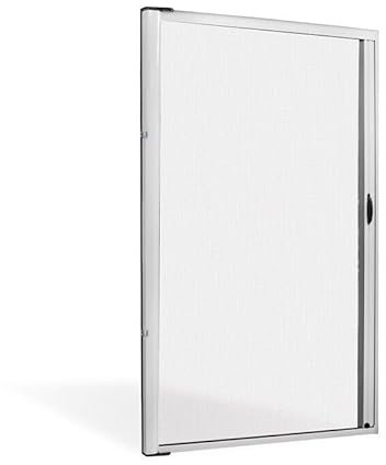 DOMO WEB SHOP - Zanzariera Laterale per Porta Finestra | Facile Installazione | Protezione Efficace | Roll Side 42, Rullo 4.2, Bianco Ral 9010, L178 x H250 cm