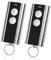 pepape 2 trasmettitori per garage in acciaio standard Entrematic RCU 433-2K, EA433 2KM, EA433 2KS, N002800, compatibile con Crawford Normstahl 433,92 Rolling Code Garage telecomando