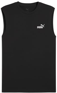 PUMA Herren Essentials No. 1 Logo Ärmelloses T-Shirt XS, Black