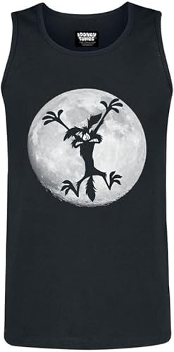 LOONEY TUNES Coyote - Moon Jump Männer Tank-Top schwarz XXL