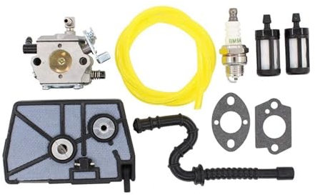 Generico Carburatore per soffiatore per Foglie per Stihl 028 028AV 028 AV Motosega per Walbro WT-16B Tillotson HU-40 Carburatore Filtro Aria Linea Carburante Filer Carb Kit