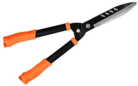 Gartenheckenschere, Gartengeräte, Premium-Titan, Bypass-Schere, aktive Hand zum Trimmen von Rabatten, Formschnitten, Buchsbaum, Ziergräsern