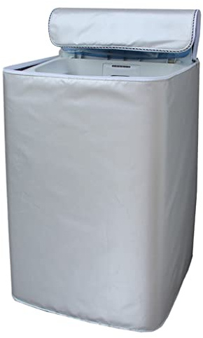 MHADBKH Tragbare Waschmaschinen-Abdeckung, Top-Load-Waschtrockner, wasserdicht, für vollautomatische Schutzabdeckung für Top-Loading