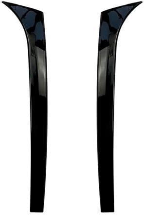Auto Heckspoiler Für Mercedes C-Klasse W204 Kombi 2007-2014 ABS Heckspoiler Canard 1 Paar Auto Hinten Seitenfenster Heckscheiben-Seitenspoiler