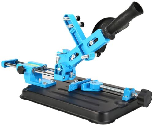 POPETPOP Winkelschleifmaschinen aus Aluminiumlegierung und Stahl Festständer mit Starker Federkraft Verstellbarer Winkelhalter für Poliermaschine und Kleine Trennschleifer
