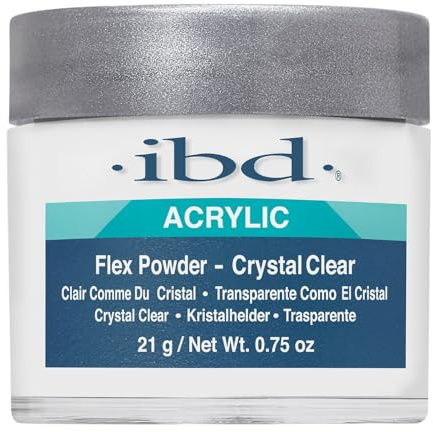 IBD polvo de Flex, cristal transparente, 21 g