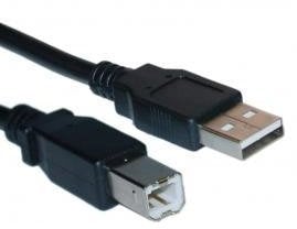 USB Cable 1.5 m for Printer Cable for Printer to connect to your PC/laptop.