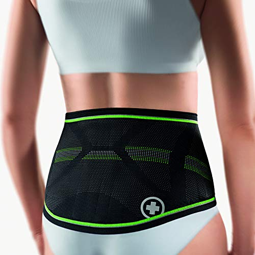 bort 104680SP Größe 5 StabiloBasic Lady Sport Rückenbandage mit Pelotte, Größe 5, schwarz