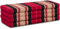 livasia Nachhaltige Klappmatratze aus Kapok - 200x110x8cm - breite Gästematratze, Faltbare Matratze, ökologische Yogamatte, klappbares Gästebett, Liege für Garten und Balkon (Rot/Schwarz)
