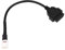 4-poliges OBD2 Volldiagnosekabel, Motorrad 4-poliger OBD Diagnoseadapter Steckverbinder Kabel Scan Tool zum FJR 1300 MT10 FZ10 XSR 900 XSR700