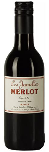 Les Jamelles Merlot Les Classiques IGP Pays d'Oc - Rotwein trocken Frankreich (1 x 0.25l)