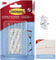 UKDD® Command Self-Adhesive Damage Free Hanging Clear Decorating Clips for Fairy Lights Clear with Prep Pads for Quick and Easy Application