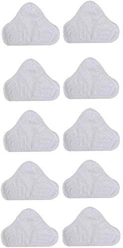 Lot de 10 tampons en tissu microfibre Mop de rechange pour X5 Triangulaire Drag