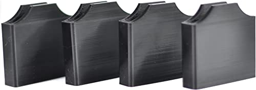 craVeDRIVE [4 Stück] Auto Sicherheitsgurt Halterung für DACIA | Auto Gurt Verstärkung | Sicherheitsgurt Verbesserung | Anschnallhilfe | Schnallenhalter Anschnallen Helfer | Schwarz