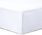 Vision - Drap Housse Jersey - 140 x 190/200 cm - Coloris: Blanc - 100% Coton Jersey - Elastique Tout Autour - Bonnet de 30cm