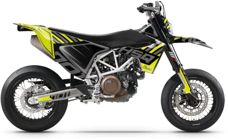 Arider Husqvarna 701 Dekor | Aufkleber - Clone Edition Schwarz