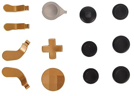 Kit de Palancas de Mando de Repuesto, para el Modelo de Núcleo del Controlador X One Elite Series 2 1797, Botones Traseros de Metal Programables de Alta Sensibilidad para Juegos,