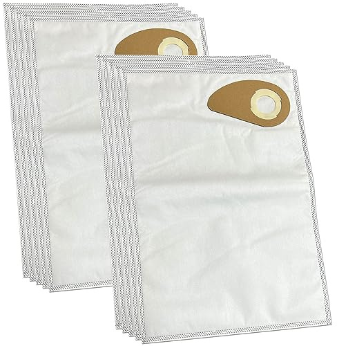 PakTrade 10 Mikrovlies Staubsaugerbeutel geeignet für Nilfisk Buddy II 18 Premium Car Cleaner - 128390151 | Buddy II 18 T - 18451134 | Vlies-Filtersack - Staubfilterbeutel