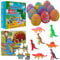 Dinosaur Bath Bombs for Kids (9 pcs) With Toys Inside - Egg Bath Bombs for Boys & Girls - UK Seller